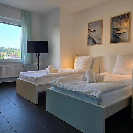 Pd23 Alte Feuerwache I Ganze I 5 Einzelbetten I 3 I 3min Cityhospital I 50m Supermarkt I Kueche I Smarttv Apartament