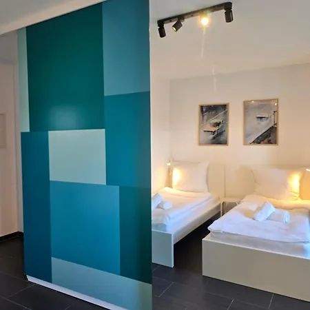 Appartement Pd23 Alte Feuerwache I Ganze I 5 Einzelbetten I 3 I 3min Cityhospital I 50m Supermarkt I Kueche I Smarttv