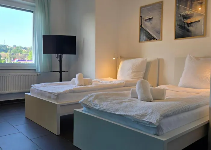 Pd23 Alte Feuerwache I Ganze I 5 Einzelbetten I 3 I 3min Cityhospital I 50m Supermarkt I Kueche I Smarttv Appartement